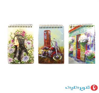 دفترچه یادداشت 1.12 سیمی سلفونی شمیم