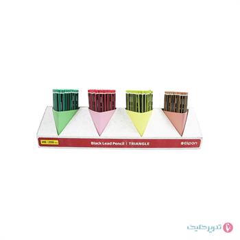  استند مداد مشکی مثلثی 288عددی الیپون 8174015