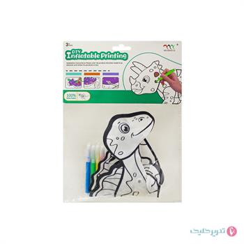  بادکنک رنگ آمیزی طرح دایناسور 2607