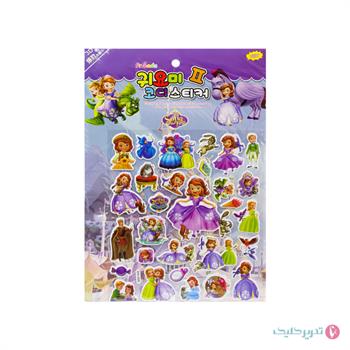 برچسب استیکر A4 برجسته CDA