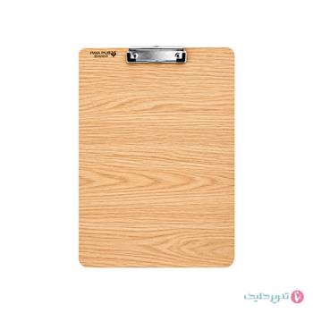 تخته شاسی A4 ام دی اف طرح چوب پایاپاب کد 63.1