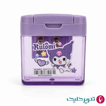 تراش 2 سراخ مخزن دار کرومی 85003 