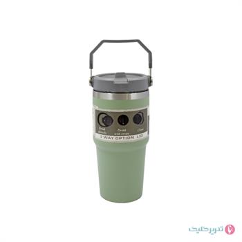  تراول ماگ 600 میل نی دار دسته دار 20OZ