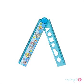 خطکش 30 سانتی تاشو کریستال لبوبو 0242