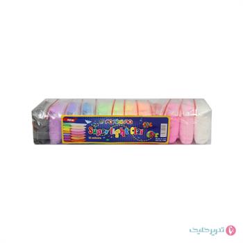  خمیربازی 12رنگ کلی فانتزی کد 7786