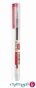 خودکار 0.7 ژل فلایر قرمز GLASS کد 0103