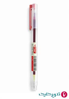 خودکار 0.1 ژل فلایر قرمز GLASS کد 0203