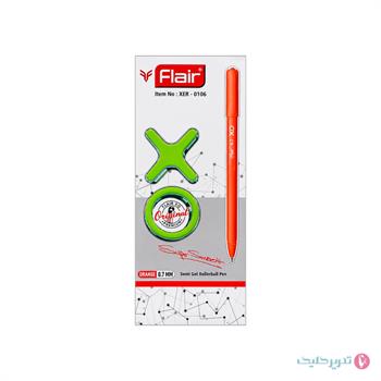 خودکار 0.7 ژل فلایر نارنجی XO کد 0106