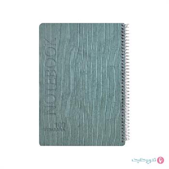  دفتر 100برگ جلد سخت ترمو 2رنگ اسپاداناکد 172