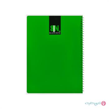 دفتر 100 برگ دوجلدی رنگی بلک نت 789112