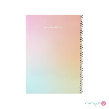 دفتر 100برگ دوجلدی پاستلی مدیر 363