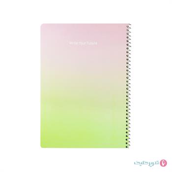 دفتر 100برگ دوجلدی پاستلی مدیر 363