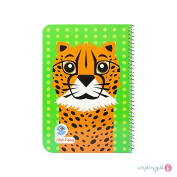 دفتر 50 برگ سیمی خطی حیوانات درسید