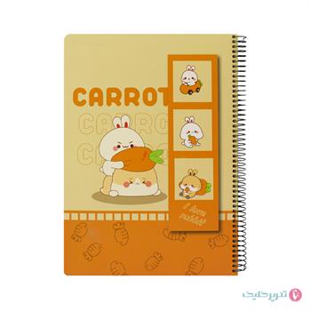  دفتر 100برگ سیمی سلفونی رحلی سویل 874