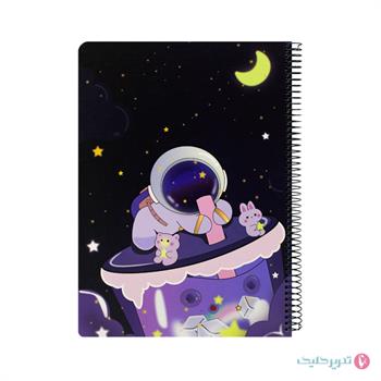  دفتر 100برگ سیمی سلفونی رحلی سویل 874