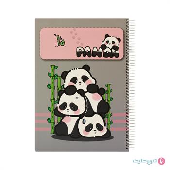  دفتر 100برگ سیمی سلفونی رحلی سویل 875