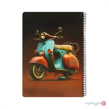  دفتر 100برگ سیمی سلفونی رحلی سویل 875