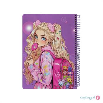 دفتر 100 برگ سیمی سلفونی سویل 855