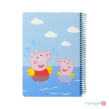 دفتر 100 برگ سیمی سلفونی سویل 855