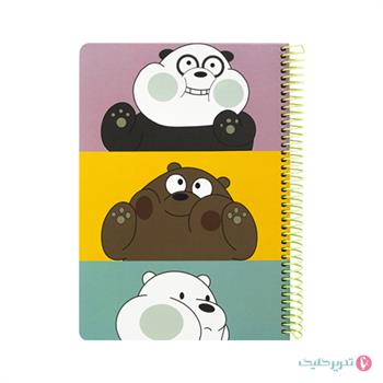 دفتر 100 برگ سیمی سلفونی سویل 855