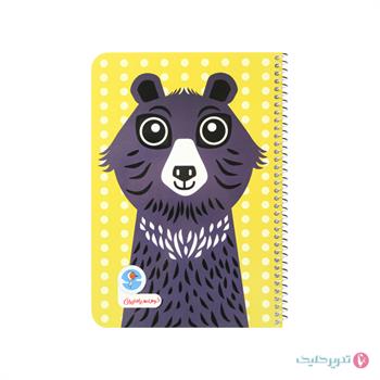 دفتر 50 برگ سیمی نقاشی حیوانات درسید