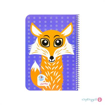 دفتر 50 برگ سیمی نقاشی حیوانات درسید