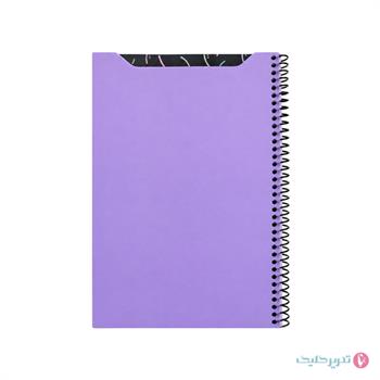 دفتر مشق 100 برگ وزیری طلقی کیمیا کد 321