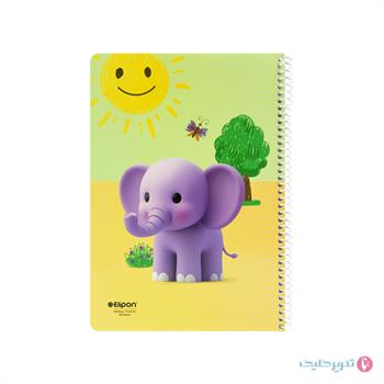 دفتر نقاشی 60 برگ سیمی فانتزی الیپون