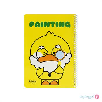 دفتر نقاشی 40 برگ سیمی فانتزی الیپون