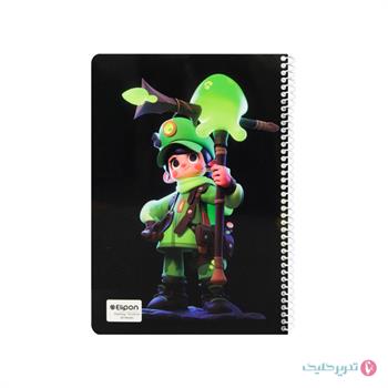 دفتر نقاشی 40 برگ سیمی فانتزی الیپون