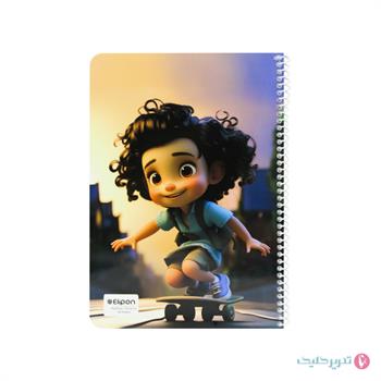 دفتر نقاشی 40 برگ سیمی فانتزی الیپون