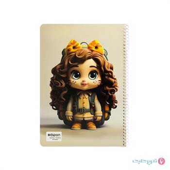 دفتر نقاشی 40 برگ سیمی فانتزی الیپون