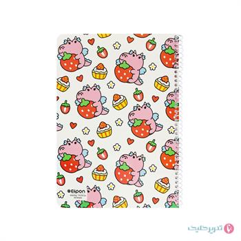 دفتر نقاشی 40 برگ سیمی فانتزی الیپون