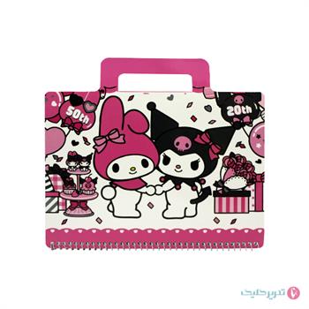 دفتر نقاشی و رنگ آمیزی دسته دار پاییزان