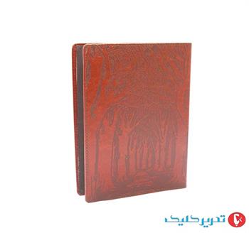 دفتر کلاسوری 160برگ ترمو سه بعدی قفل فلزی آیلارکد 2058 