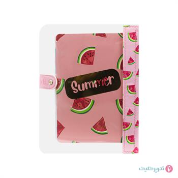 دفتر کلاسوری 6 حلقه شفاف سویل 1325