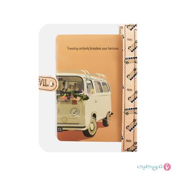 دفتر کلاسوری 6 حلقه شفاف سویل 1327