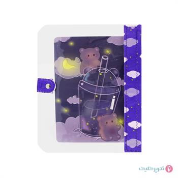 دفتر کلاسوری 6 حلقه شفاف سویل 1326