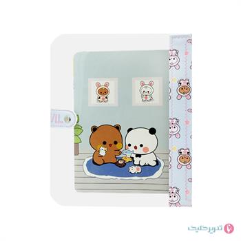 دفتر کلاسوری 6 حلقه شفاف سویل 1326