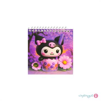 دفترچه 50 برگ  10x10فانتزی