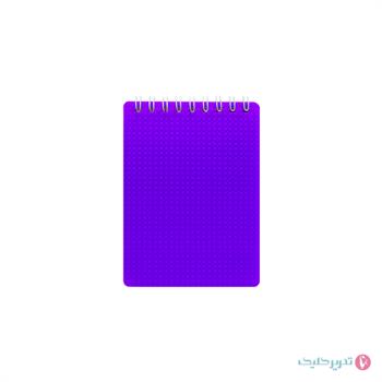 دفترچه 80 برگ 1.16 طلقی استریپ ارس