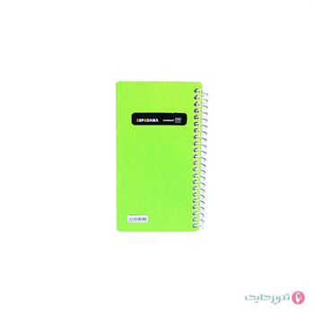  دفترچه 100برگ  1.12طلقی رنگی اسپاداناکد 112