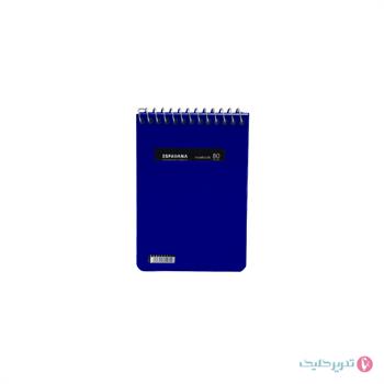   دفترچه 80 برگ  1.16 طلقی رنگی فنربالا اسپاداناکد 813