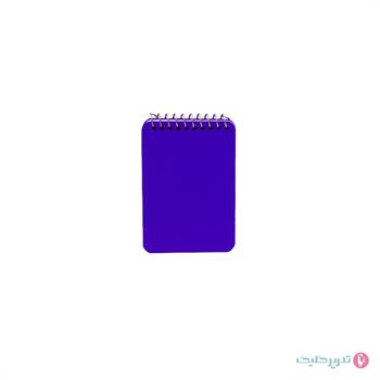   دفترچه 80 برگ طلقی رنگی کوچک اسپاداناکد 818