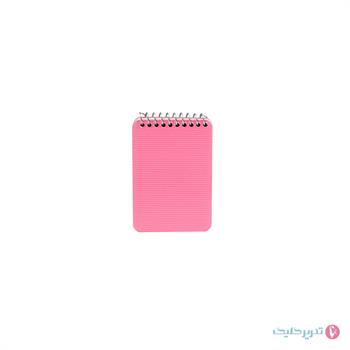   دفترچه 80 برگ طلقی رنگی کوچک اسپاداناکد 818