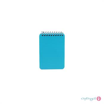   دفترچه 80 برگ طلقی رنگی کوچک اسپاداناکد 818