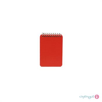   دفترچه 80 برگ طلقی رنگی کوچک اسپاداناکد 818