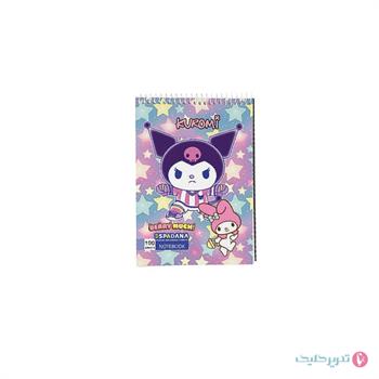 دفترچه 100برگ 1.16 طلقی فانتزی اسپادانا کد 153