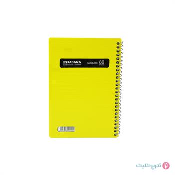 دفترچه 80 برگ 1.8 لغت فنر بالا اسپادانا کد 880