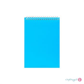 دفترچه  1.8سیمی طلقی رنگی میعاد